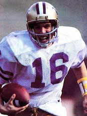 Washington QB Steve Pelluer